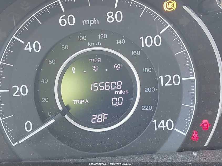 2013 Honda Cr-V Ex-L VIN: 5J6RM4H78DL000413 Lot: 43928744