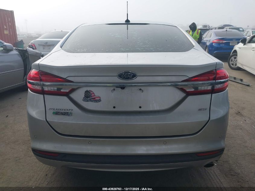 2017 Ford Fusion Energi Se Luxury VIN: 3FA6P0PU3HR329291 Lot: 43928763