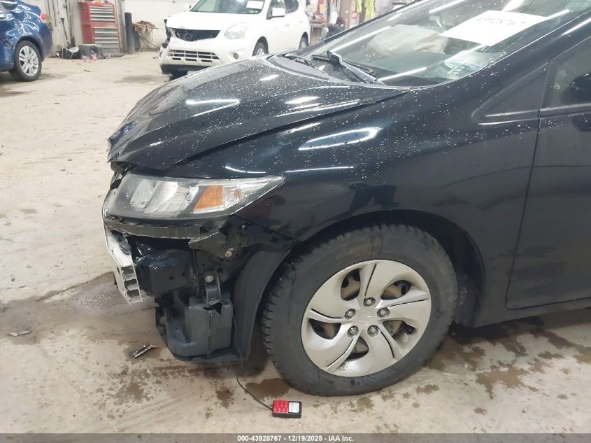 2015 Honda Civic Lx VIN: 19XFB2F58FE120101 Lot: 43928767
