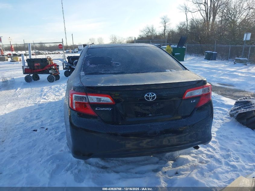 2014 Toyota Camry Le VIN: 4T4BF1FK7ER346389 Lot: 43928768