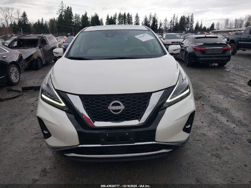 2024 Nissan Murano Sl Intelligent Awd VIN: 5N1AZ2CS5RC102338 Lot: 43928777