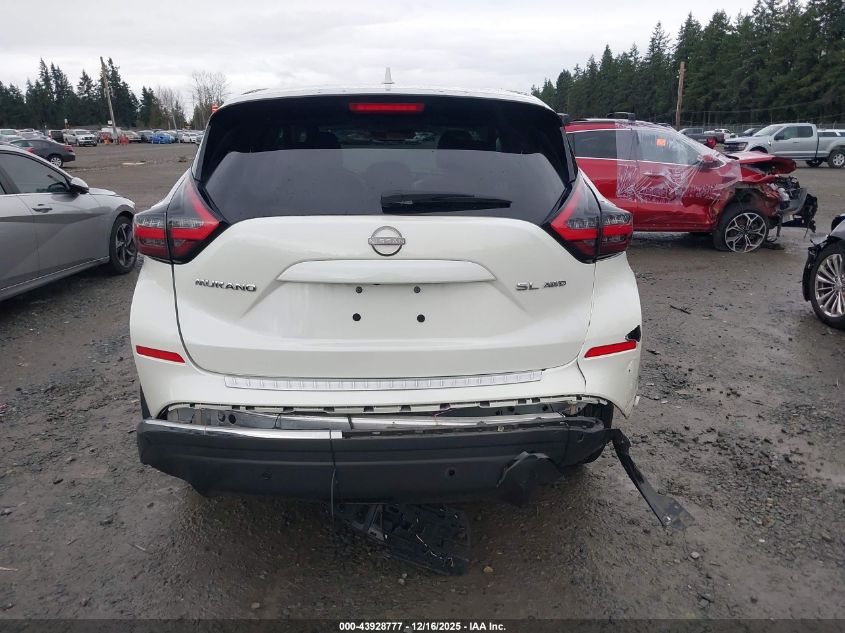 2024 Nissan Murano Sl Intelligent Awd VIN: 5N1AZ2CS5RC102338 Lot: 43928777
