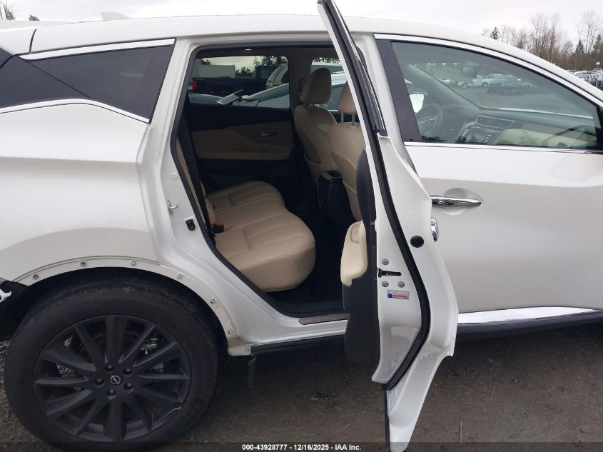 2024 Nissan Murano Sl Intelligent Awd VIN: 5N1AZ2CS5RC102338 Lot: 43928777