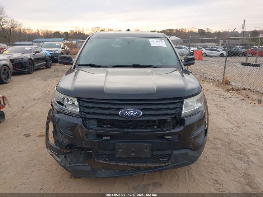 2017 Ford Utility Police Interceptor VIN: 1FM5K8AR0HGC66919 Lot: 43928779