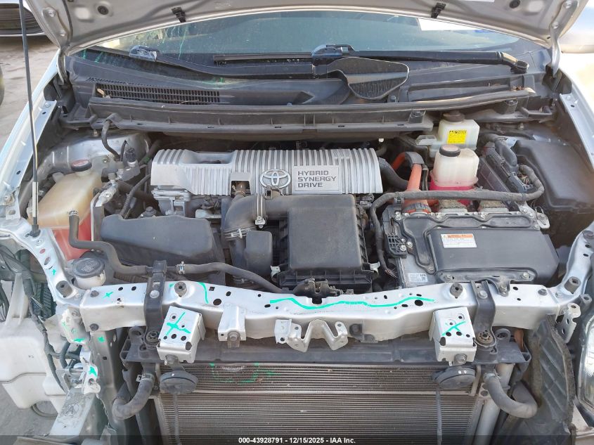 2014 Toyota Prius Two VIN: JTDKN3DU2E0382919 Lot: 43928791