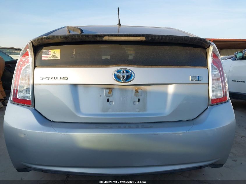 2014 Toyota Prius Two VIN: JTDKN3DU2E0382919 Lot: 43928791