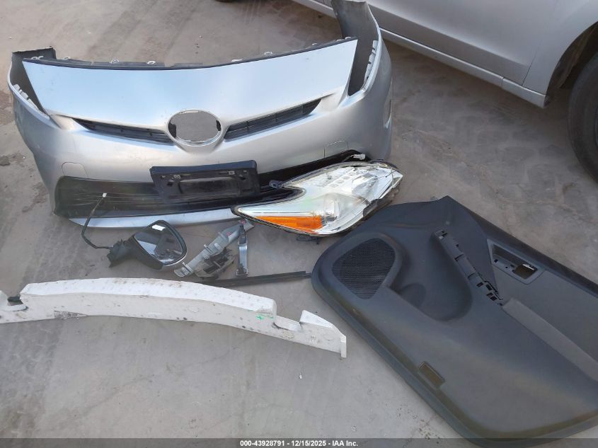 2014 Toyota Prius Two VIN: JTDKN3DU2E0382919 Lot: 43928791