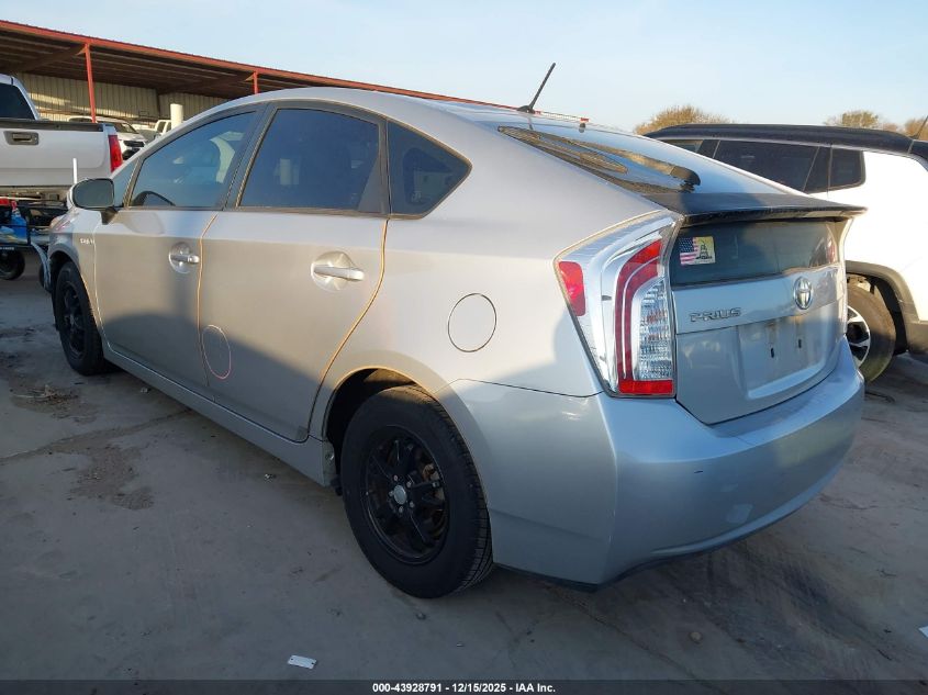 2014 Toyota Prius Two VIN: JTDKN3DU2E0382919 Lot: 43928791