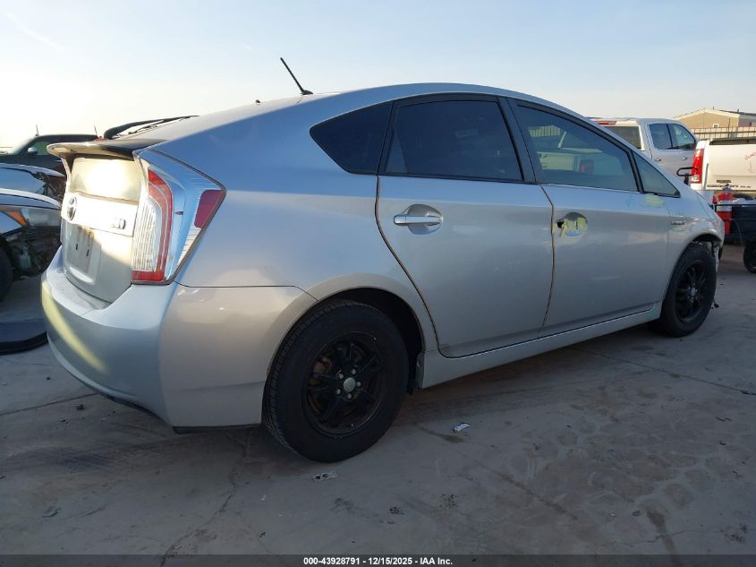 2014 Toyota Prius Two VIN: JTDKN3DU2E0382919 Lot: 43928791
