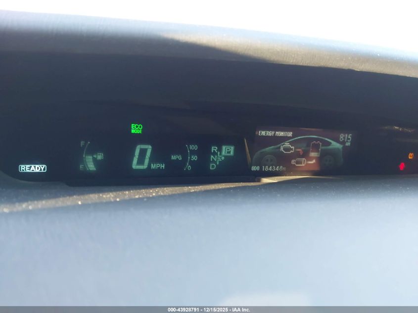 2014 Toyota Prius Two VIN: JTDKN3DU2E0382919 Lot: 43928791