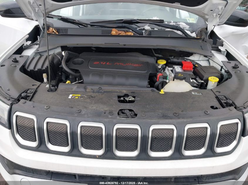 2022 Jeep Compass Latitude Lux 4X4 VIN: 3C4NJDFB7NT133335 Lot: 43928792