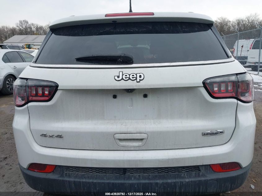 2022 Jeep Compass Latitude Lux 4X4 VIN: 3C4NJDFB7NT133335 Lot: 43928792