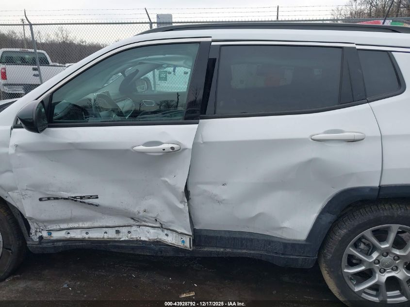 2022 Jeep Compass Latitude Lux 4X4 VIN: 3C4NJDFB7NT133335 Lot: 43928792