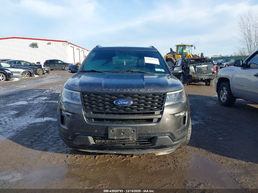 2018 Ford Explorer Sport VIN: 1FM5K8GTXJGA11462 Lot: 43928793