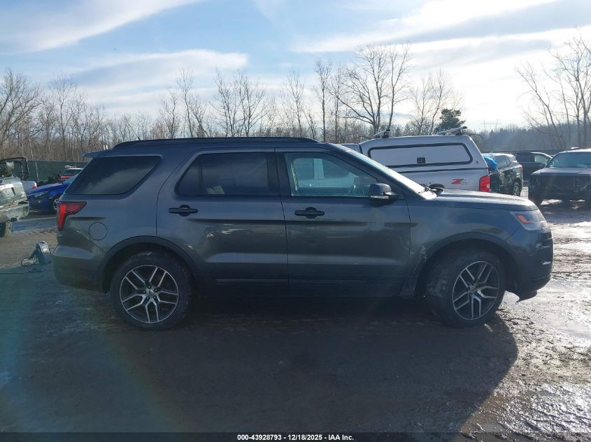 2018 Ford Explorer Sport VIN: 1FM5K8GTXJGA11462 Lot: 43928793