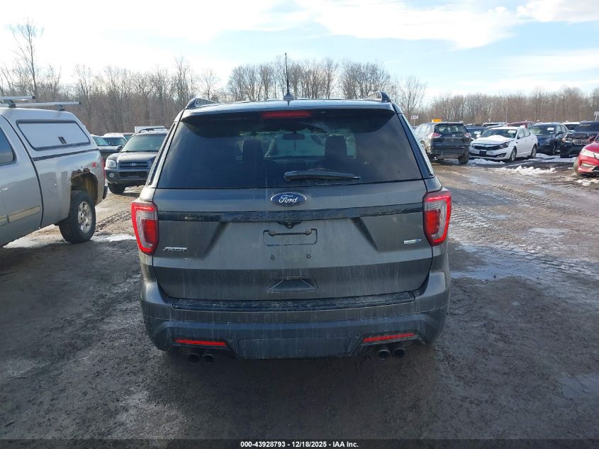 2018 Ford Explorer Sport VIN: 1FM5K8GTXJGA11462 Lot: 43928793