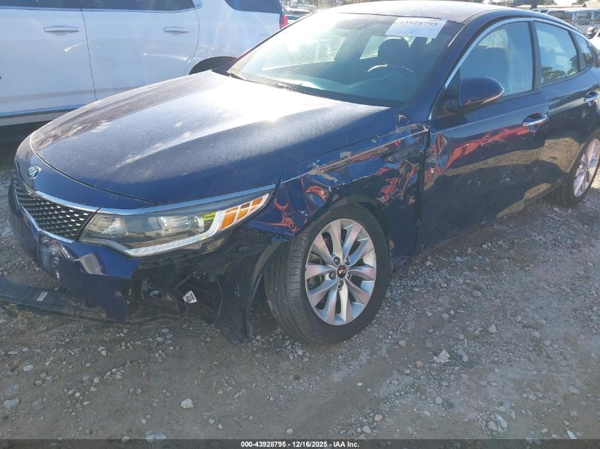 2018 Kia Optima S VIN: 5XXGT4L39JG230591 Lot: 43928795