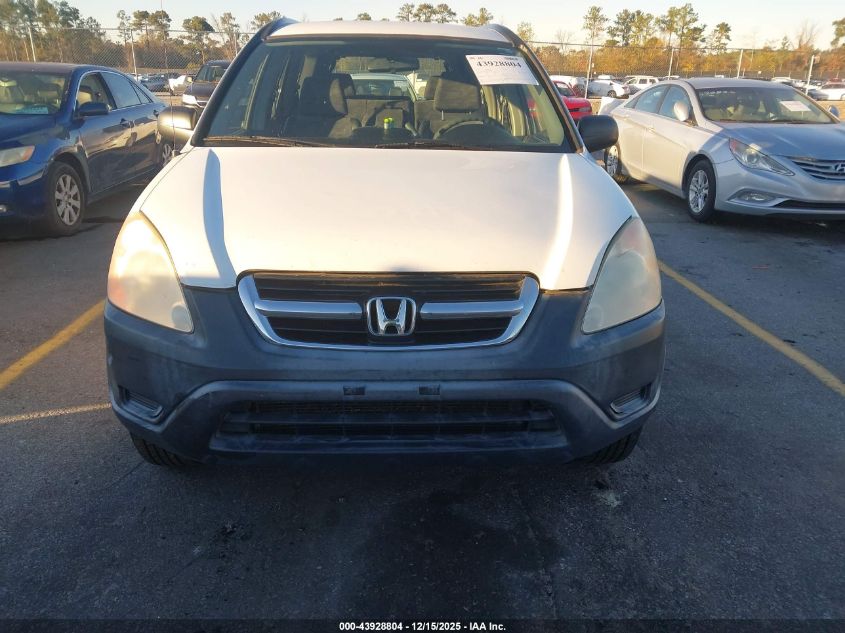 2004 Honda Cr-V Lx VIN: JHLRD685X4C001565 Lot: 43928804