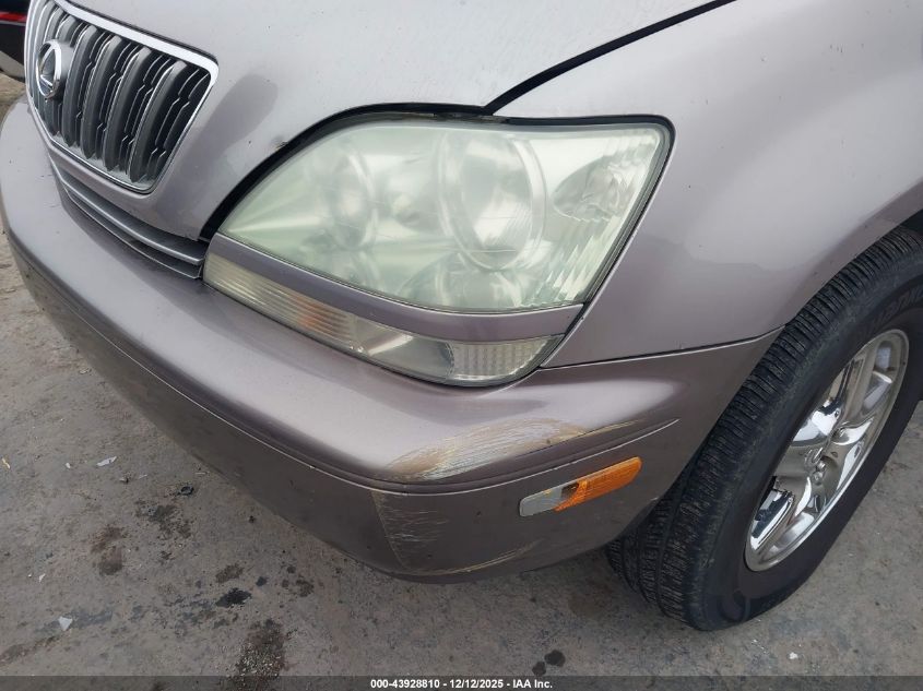 2001 Lexus Rx 300 VIN: JTJHF10U710170803 Lot: 43928810