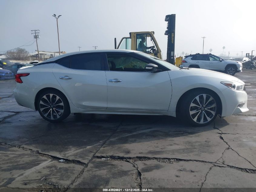 2016 Nissan Maxima 3.5 Sr VIN: 1N4AA6AP5GC424885 Lot: 43928821