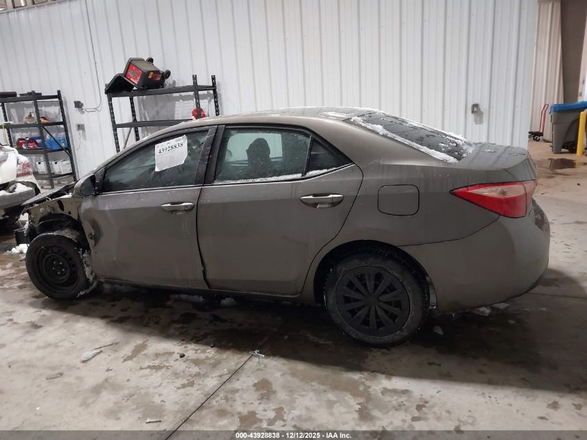 2018 Toyota Corolla Le VIN: 2T1BURHE3JC013494 Lot: 43928838