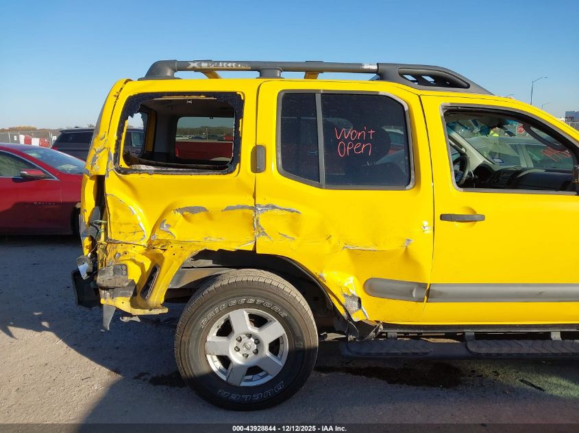 2005 Nissan Xterra S VIN: 5N1AN08U45C623698 Lot: 43928844