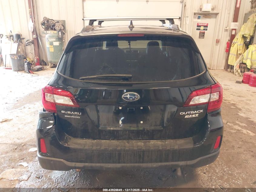 2017 Subaru Outback 2.5I Touring VIN: 4S4BSATC8H3316587 Lot: 43928849