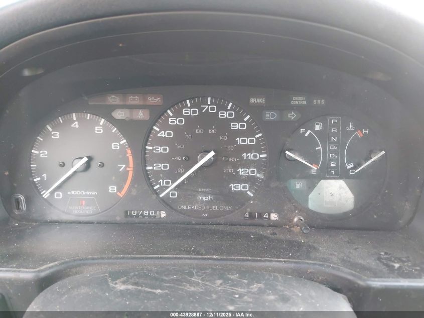 1993 Honda Accord Lx VIN: 1HGCB7650PA001285 Lot: 43928887