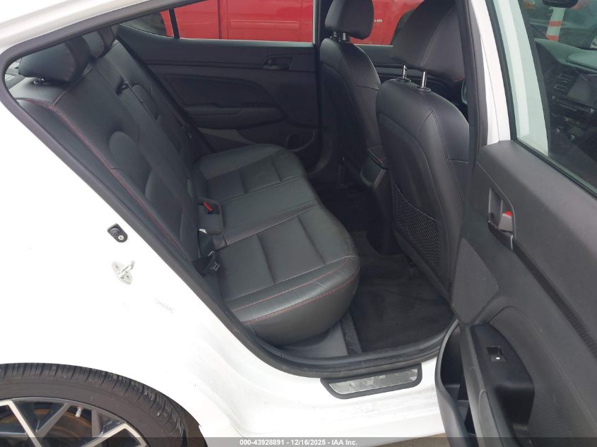 2019 Hyundai Elantra Sport VIN: KMHD04LBXKU843782 Lot: 43928891