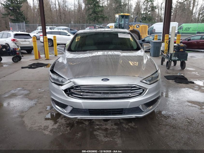 2018 Ford Fusion Se VIN: 3FA6P0HD1JR227105 Lot: 43928892