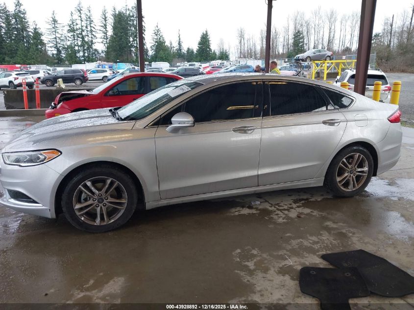 2018 Ford Fusion Se VIN: 3FA6P0HD1JR227105 Lot: 43928892