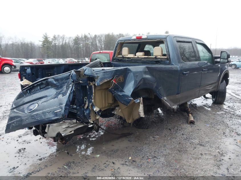 2017 Ford F-250 Lariat VIN: 1FT7W2B60HEB16162 Lot: 43928894