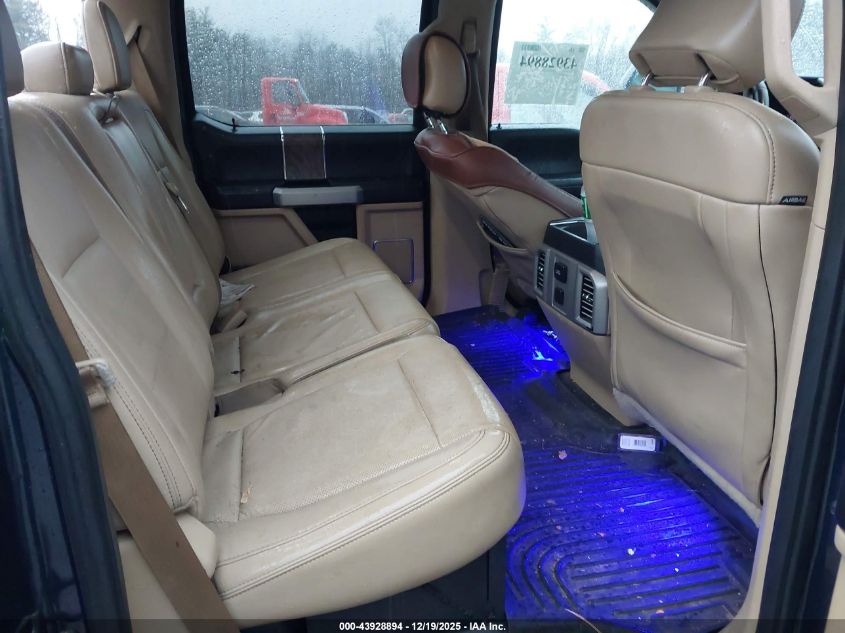 2017 Ford F-250 Lariat VIN: 1FT7W2B60HEB16162 Lot: 43928894