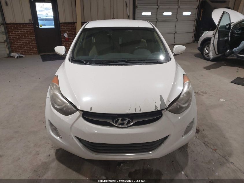 2013 Hyundai Elantra Gls VIN: 5NPDH4AE0DH298585 Lot: 43928898