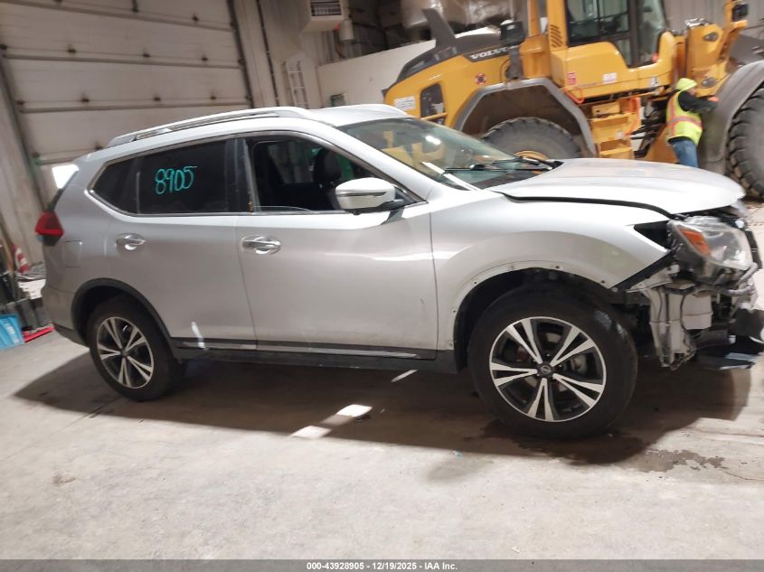 2018 Nissan Rogue Sl VIN: JN8AT2MV1JW319133 Lot: 43928905