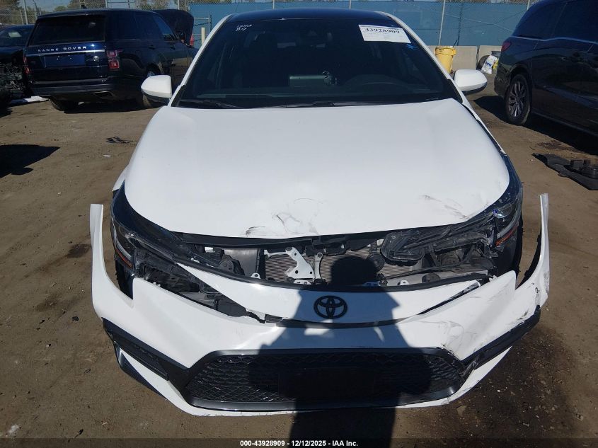 2022 Toyota Corolla Se VIN: 5YFS4MCE7NP136618 Lot: 43928909