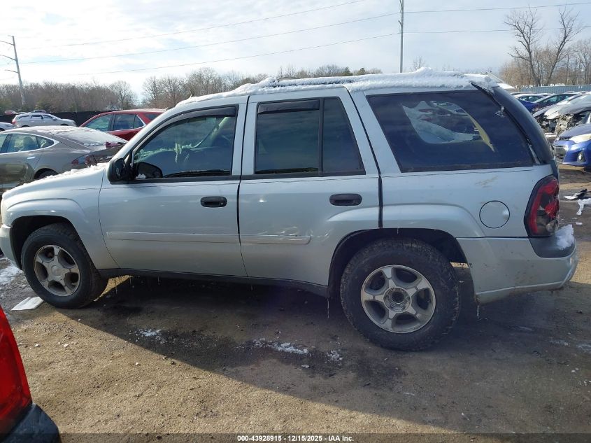 2007 Chevrolet Trailblazer Ls VIN: 1GNDT13S872156949 Lot: 43928915