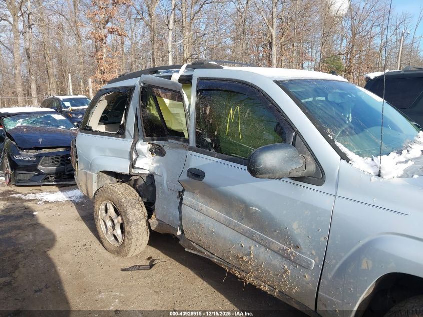 2007 Chevrolet Trailblazer Ls VIN: 1GNDT13S872156949 Lot: 43928915