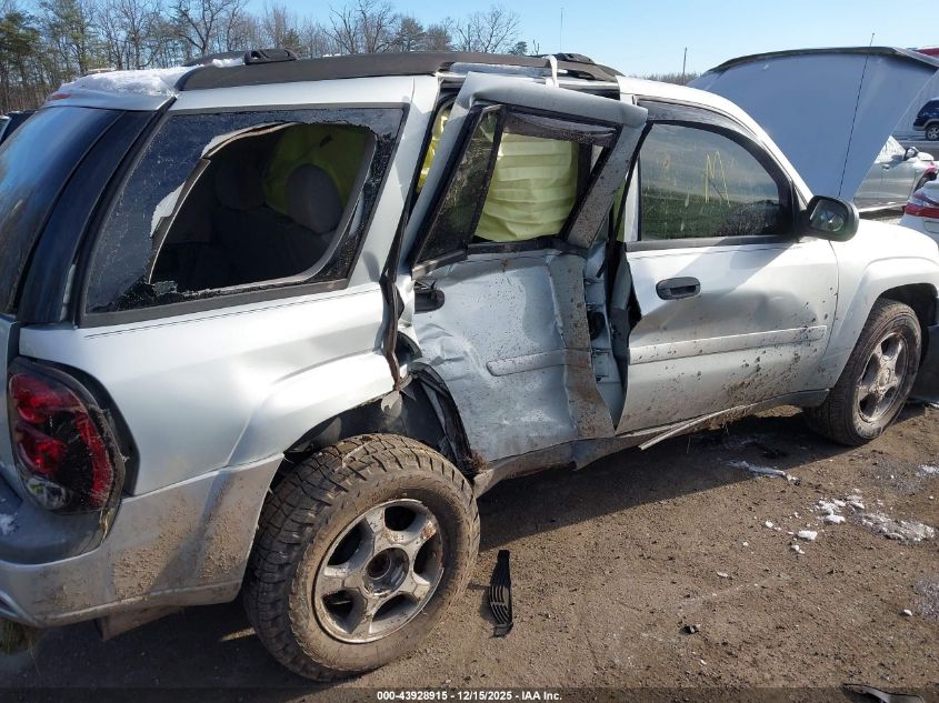2007 Chevrolet Trailblazer Ls VIN: 1GNDT13S872156949 Lot: 43928915