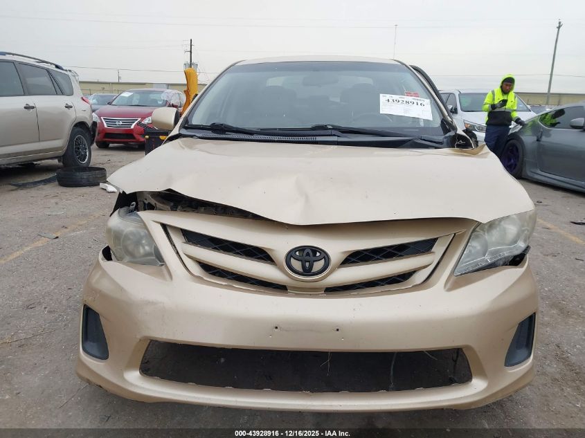 2011 Toyota Corolla Le VIN: JTDBU4EE0B9153033 Lot: 43928916