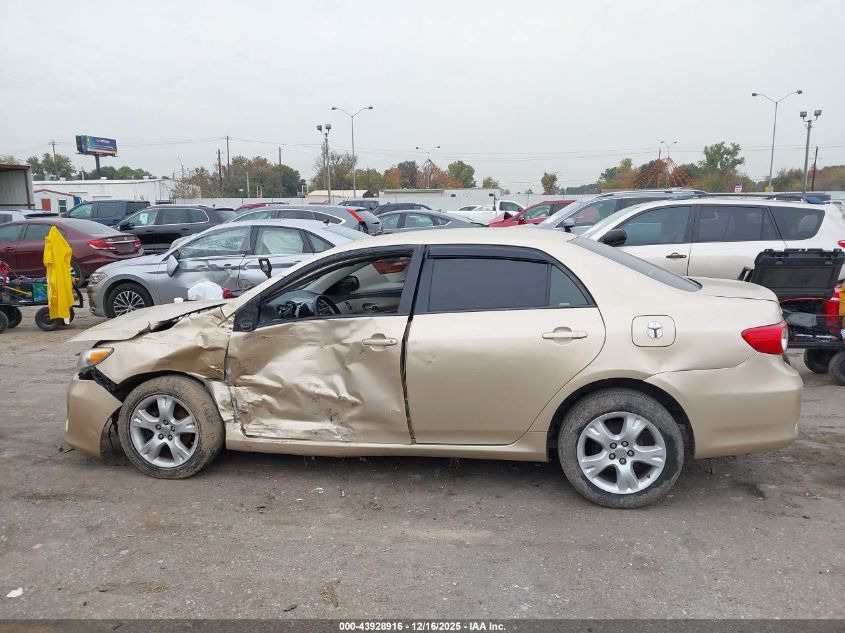 2011 Toyota Corolla Le VIN: JTDBU4EE0B9153033 Lot: 43928916