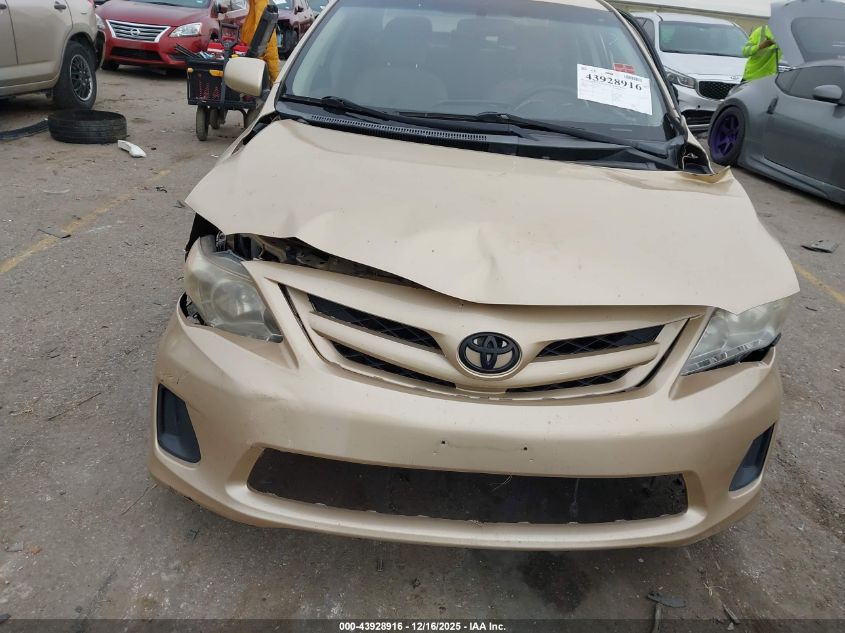 2011 Toyota Corolla Le VIN: JTDBU4EE0B9153033 Lot: 43928916