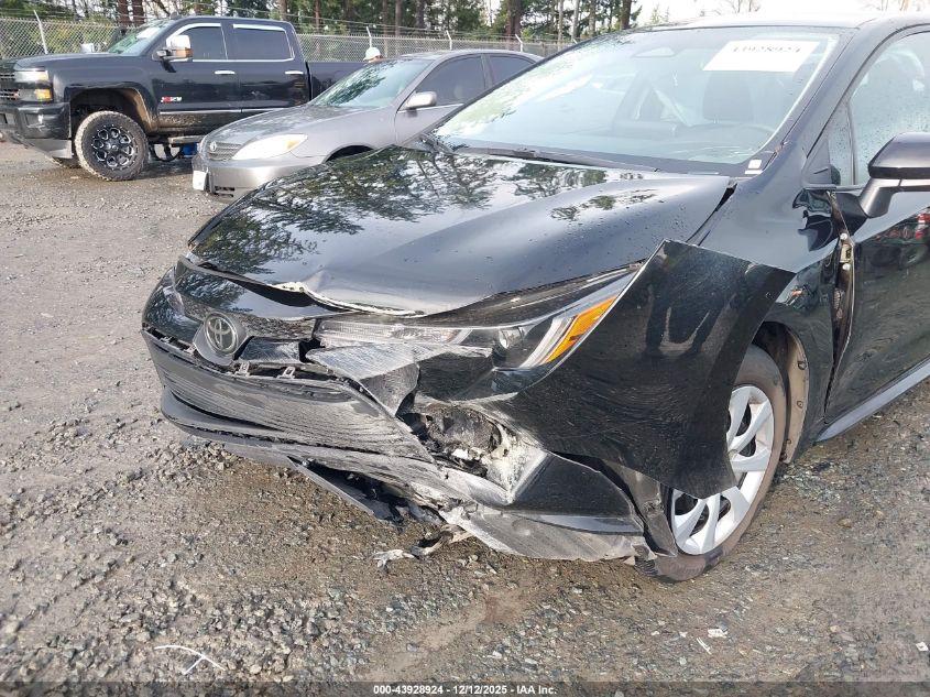 2024 Toyota Corolla Le VIN: 5YFB4MDE2RP093987 Lot: 43928924