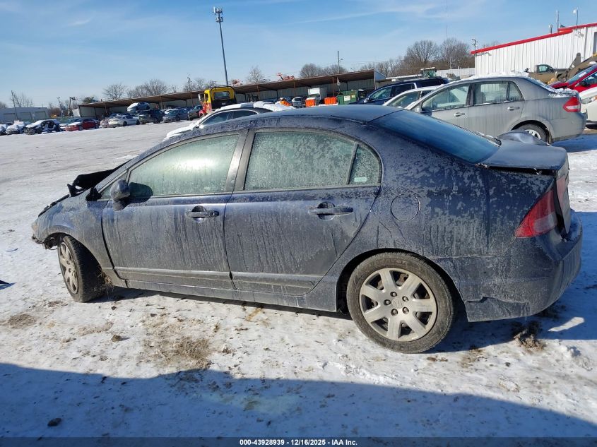 2007 Honda Civic Lx VIN: 1HGFA16507L122707 Lot: 43928939