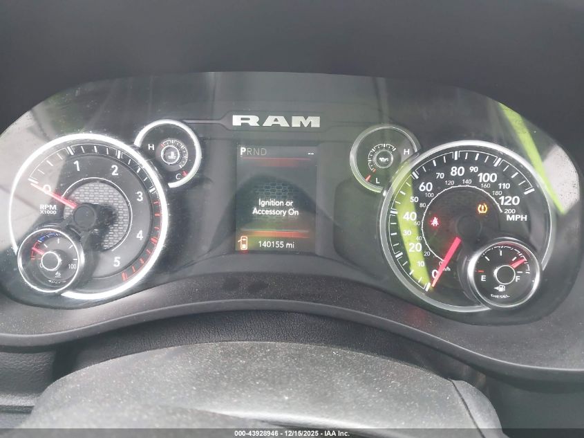 2023 Ram 2500 Tradesman 4X4 8' Box VIN: 3C6UR5HL5PG584153 Lot: 43928946