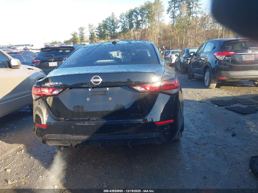 2025 Nissan Sentra Sv VIN: 3N1AB8CV0SY342466 Lot: 43928950