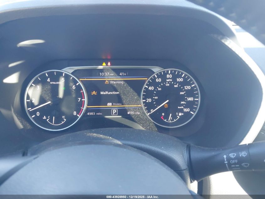 2025 Nissan Sentra Sv VIN: 3N1AB8CV0SY342466 Lot: 43928950