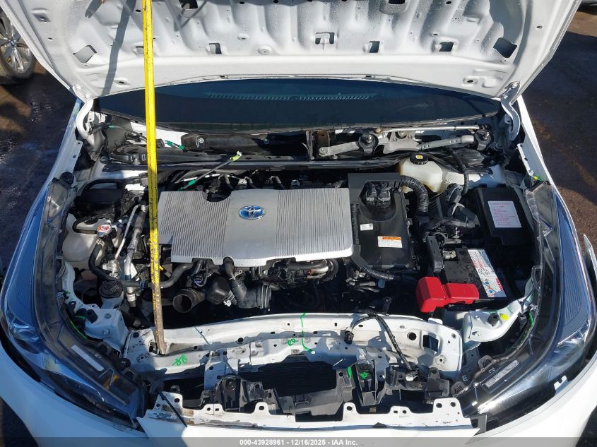 2022 Toyota Prius Le VIN: JTDKAMFU0N3155001 Lot: 43928961