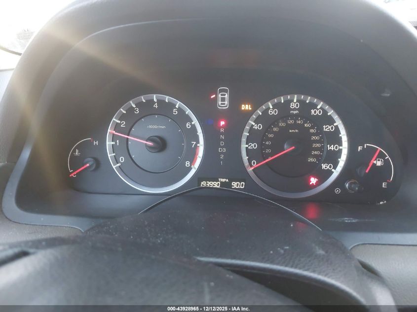 2009 Honda Accord 2.4 Ex-L VIN: 1HGCP26819A135224 Lot: 43928965