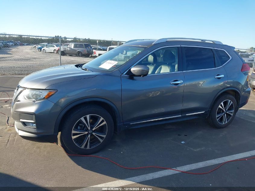 2018 Nissan Rogue Sl VIN: JN8AT2MTXJW464864 Lot: 43928972